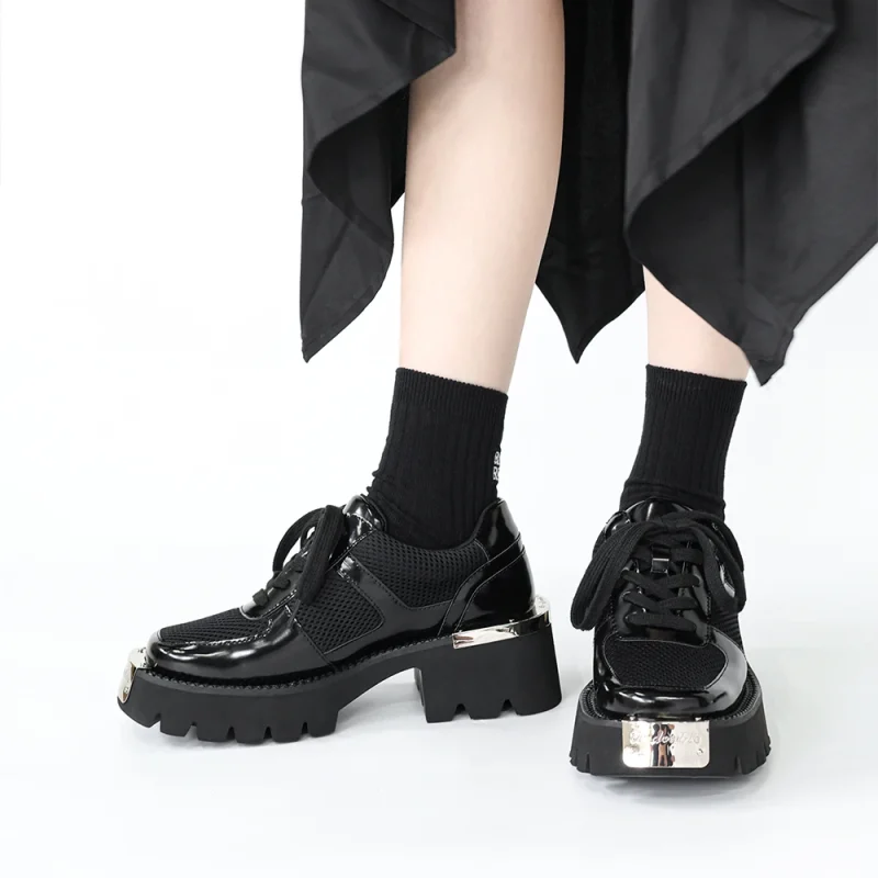 Platform Shoes Women's Loafers 2024 Spring Pumps Women's Footwear Designer Heels