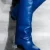 Blue long boots