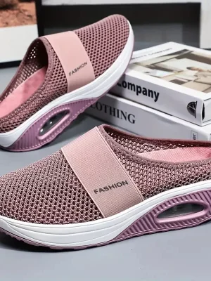 Women Sneakers Air Cushion Slip-On Orthopedic Platform Shoes for Women