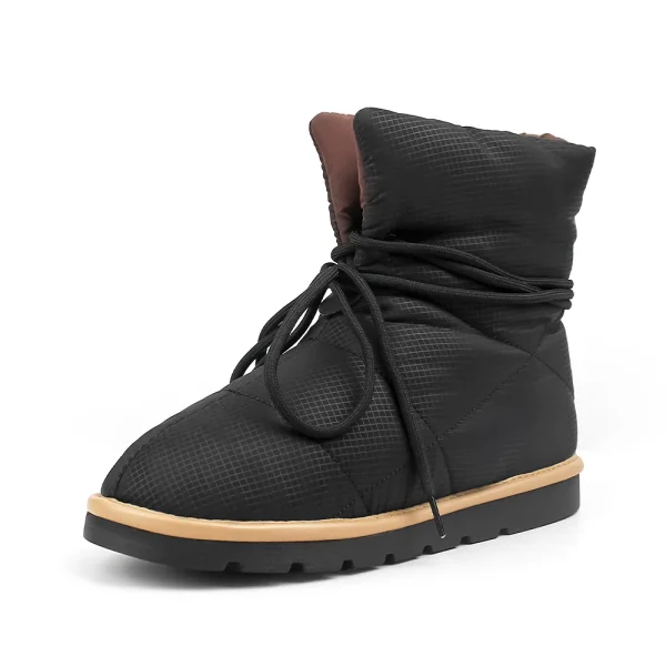 Fashion Women Ankle Boots Winter Warm Female Snow Boots Platforms - Image 3