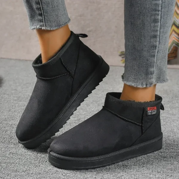 Women Snow Boots Warm Comfort 2024 Winter Casual Shoes New Trend Hot Sale Walking Non-slip Chaussures Femme - Image 3