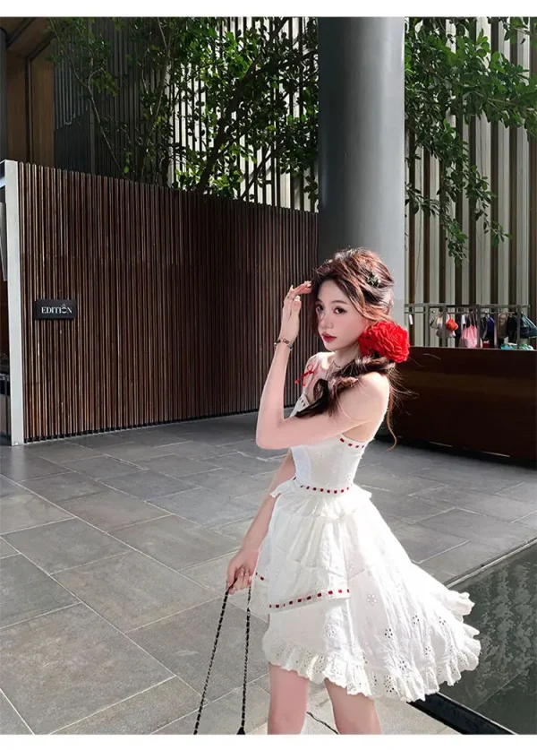 Mini Dress Woman Korean Fashion Short Party Dress Hot Girl - Image 4