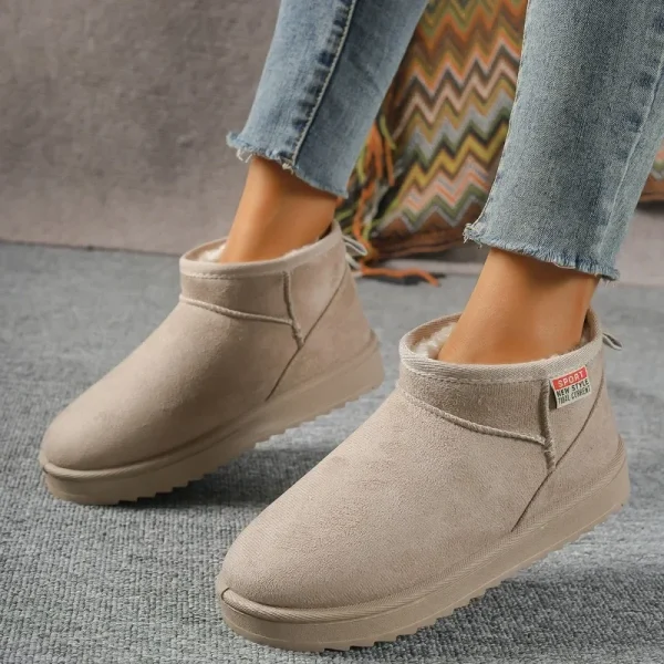 Women Snow Boots Warm Comfort 2024 Winter Casual Shoes New Trend Hot Sale Walking Non-slip Chaussures Femme - Image 4