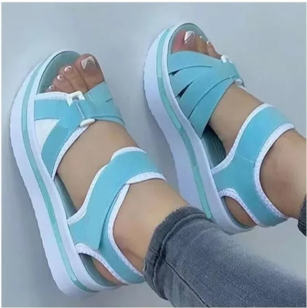 Women's Flip-flops Fish Mouth Shoes Casual Sports Style Fashion - Image 4