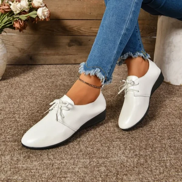 Leather Summer Loafers Women Casual Shoes Moccasins Soft Pointed Toe Ladies Footwear Women Flats Shoes Female - Image 4