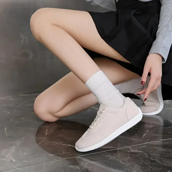 Leather Sneakers Sport Shoes Comfortable Spring Sneakers Casual Shoes 2025 Fashion - Image 5