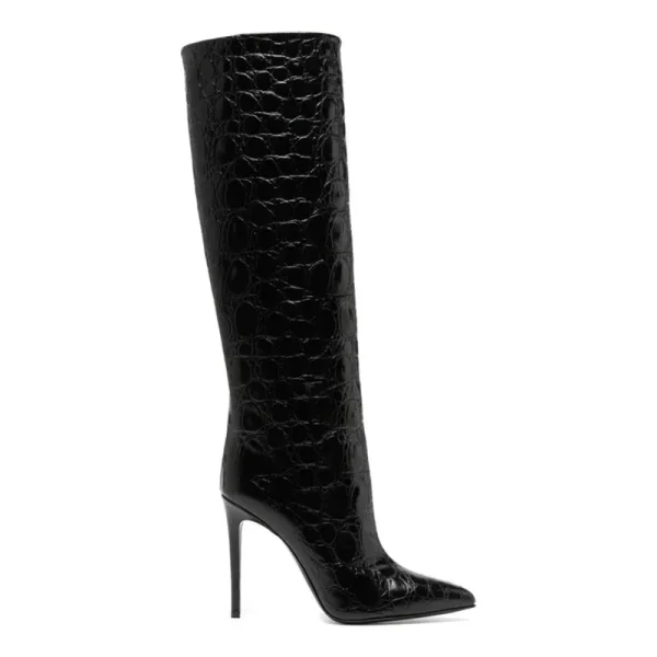 Women's Fashion Pointed Head Thin High Heel Long Tube Women's Boots - Image 5