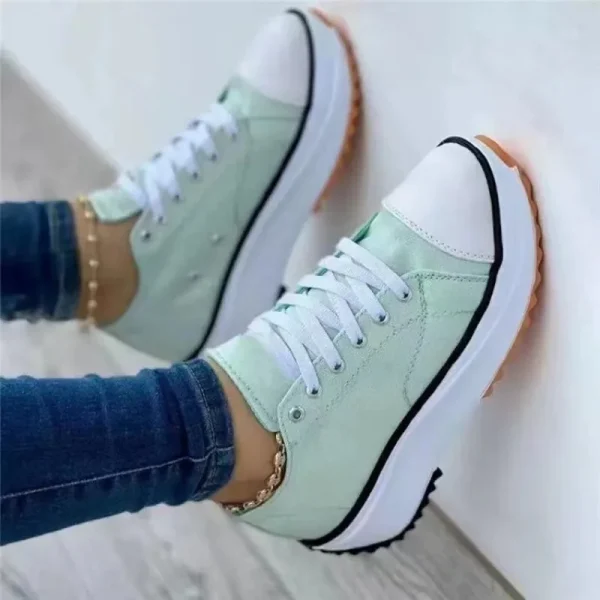 Woman Platform Sneakers Women Casual Shoes Female Canvas Shoes Tennis Ladies - Image 4