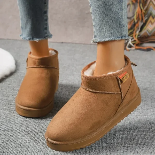 Women Snow Boots Warm Comfort 2024 Winter Casual Shoes New Trend Hot Sale Walking Non-slip Chaussures Femme - Image 2