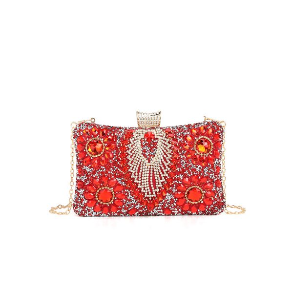 Diamond Inlaid Rhinestone Dinner Bag Women Cocktail Clutch