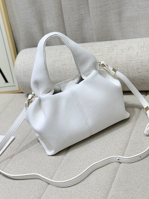 French Niche Boling Cloud Soft Leather Crossbody Handbag Women