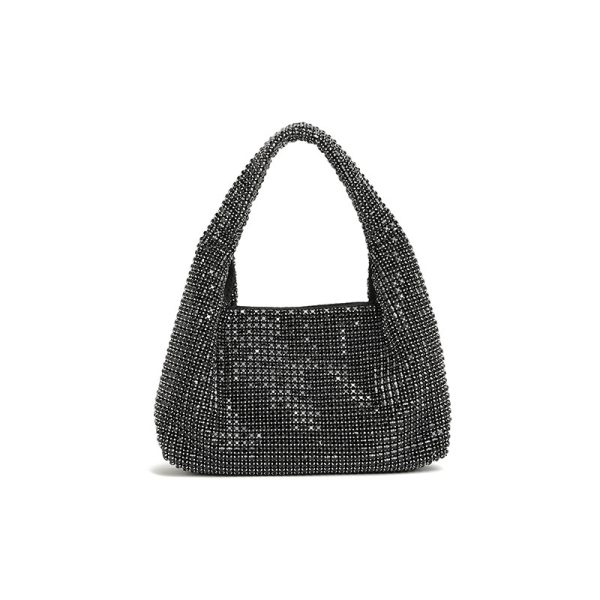 Women’s Winter Rhinestone Dinner Bag - Image 4