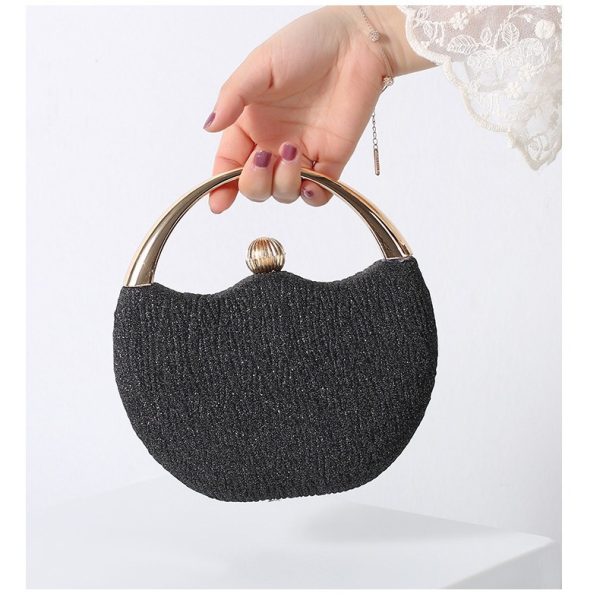 Retro Glittering Powder Beaded Evening Bag - Image 2