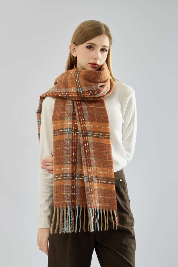 Autumn Winter High-Sense Korean Artificial Cashmere Scarf - Image 3