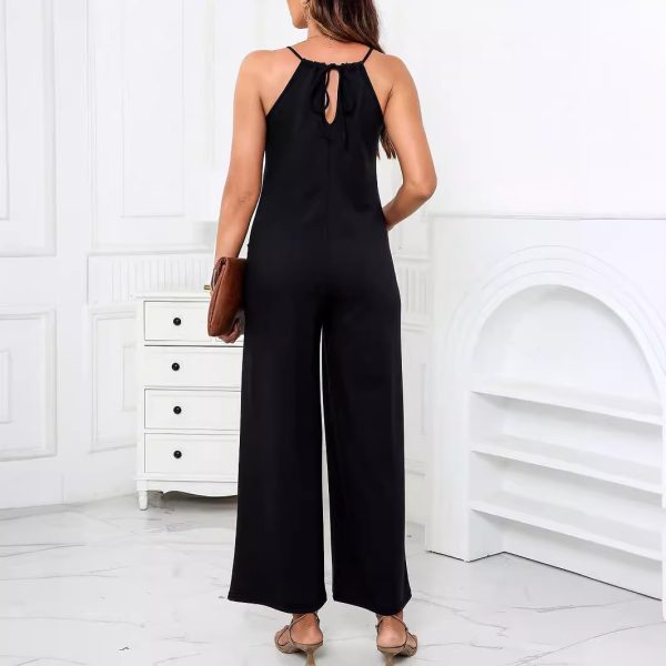 Sexy Solid Color High Elastic Women’s Jumpsuit for Spring & Summer - Image 2