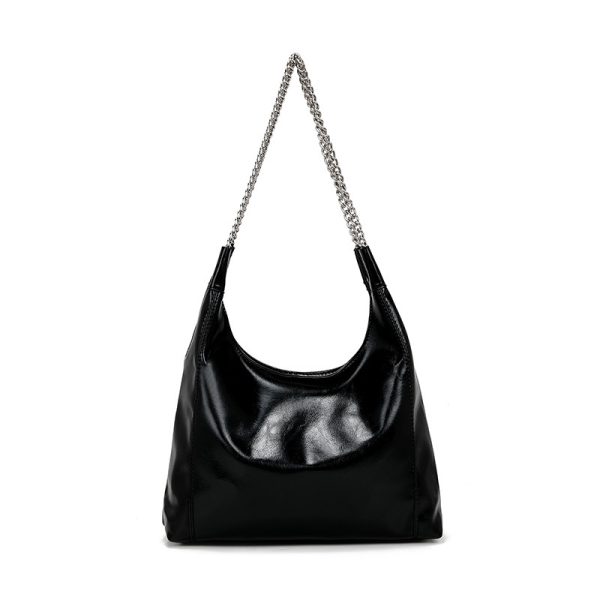 Large Capacity Chain Tote Shoulder Bag - Image 5