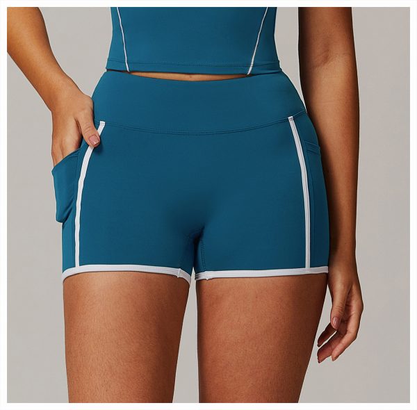 Pocket Nude Feel Yoga Shorts - Image 2