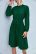Autumn Winter Women’s Classic Solid Color Shoulder Lace-Up Dress