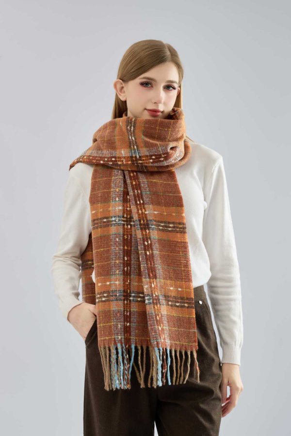 Autumn Winter High-Sense Korean Artificial Cashmere Scarf - Image 2