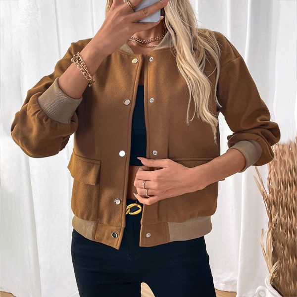 Women’s Casual Single-Breasted Jacket - Image 2