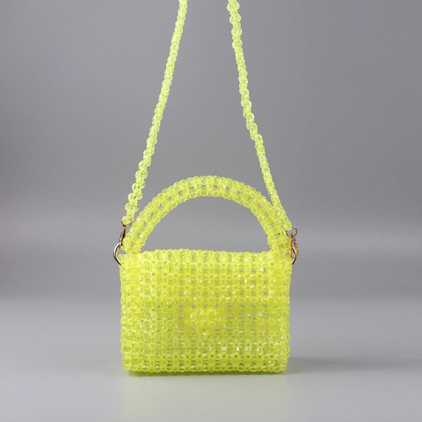 Creative Multi-Color Acrylic Beaded Casual & Dinner Bag - Image 2