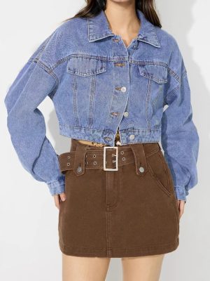 Retro Denim Jacket for Women