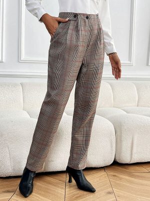 Women’s Houndstooth Office Pants