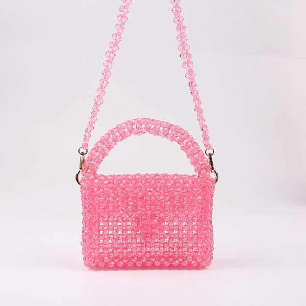 Creative Multi-Color Acrylic Beaded Casual & Dinner Bag