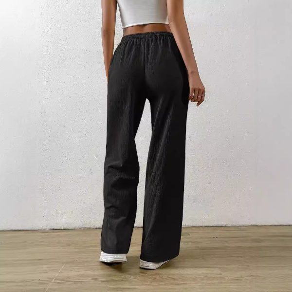 Women’s Spring Summer Loose Fit Wide Leg Pants - Image 2