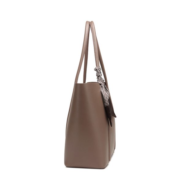 Large Capacity Light Luxury Tote Bag Women Office Shoulder Bag - Image 3