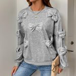 Women’s Casual Gray Sweatshirt