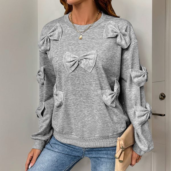 Women’s Casual Gray Sweatshirt