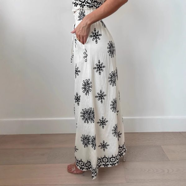 Sexy Print Sling Wide Leg Set - Women's Fashion - Image 3