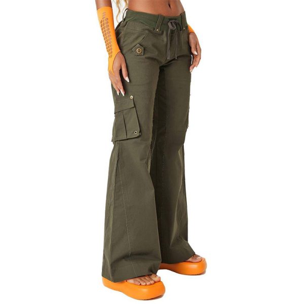 Autumn Winter Women’s Loose Casual Wide-Leg Workwear Pants - Image 2