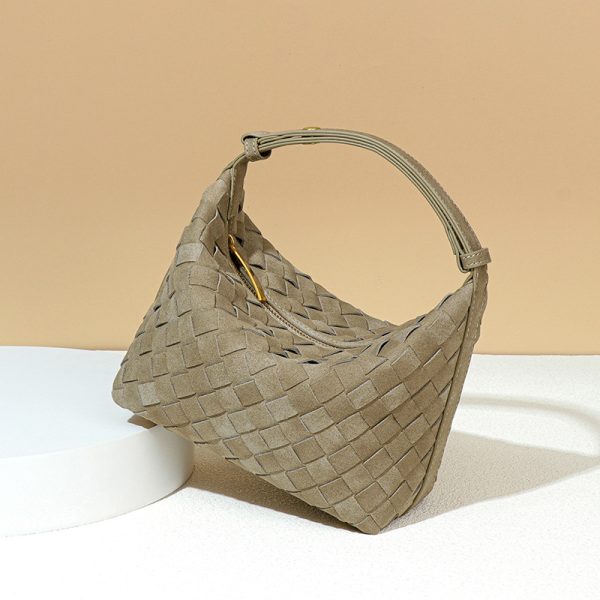 Autumn Winter Women’s Woven Shoulder Bag - Image 2