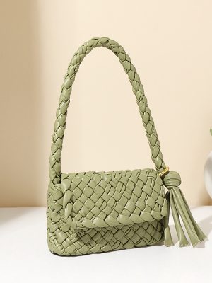 Handmade Irregular Woven Shoulder Bag