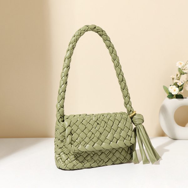 Handmade Irregular Woven Shoulder Bag