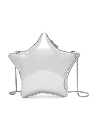 Shiny Acrylic Pentagram Mini Crossbody Bag