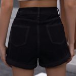 Casual High Waist Big Pocket Shorts for Women - Image 4