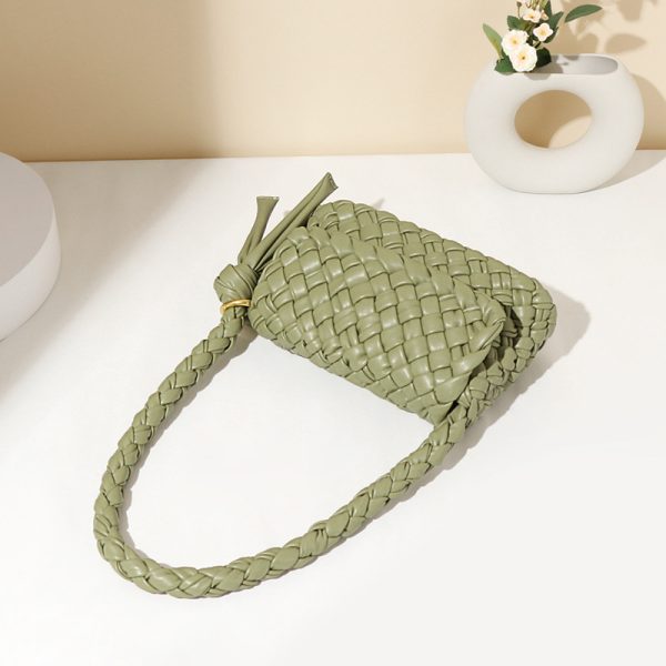 Handmade Irregular Woven Shoulder Bag - Image 3