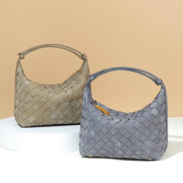 Autumn Winter Women’s Woven Shoulder Bag - Image 3