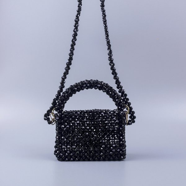 Creative Multi-Color Acrylic Beaded Casual & Dinner Bag - Image 4