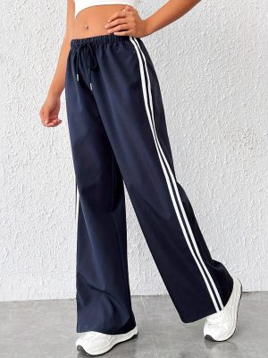 Women’s High Waist Side Stripe Sports Pants