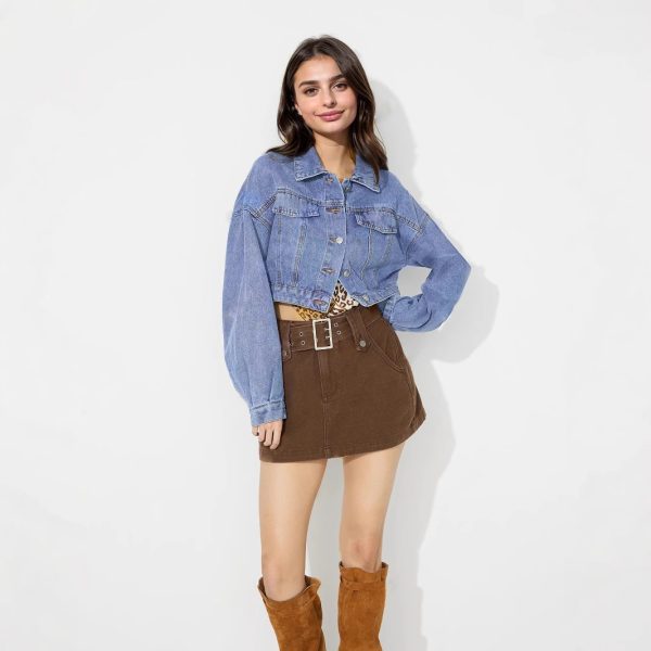 Retro Denim Jacket for Women - Image 4