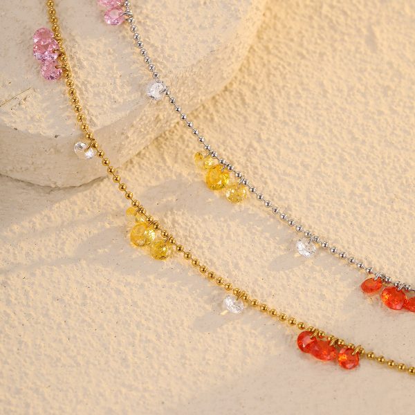 Simple Colorful Crystal Zircon Bracelet - Image 2