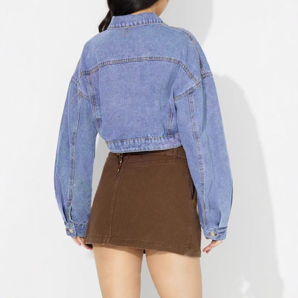 Retro Denim Jacket for Women - Image 5