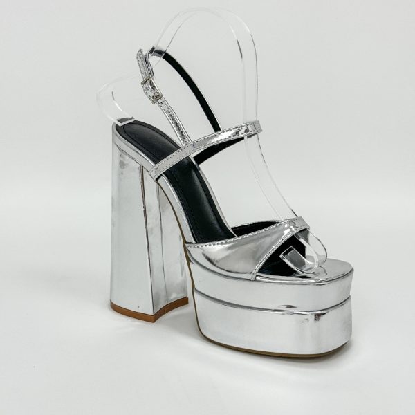 Women’s Thick High Heel Platform Shoes - Image 4