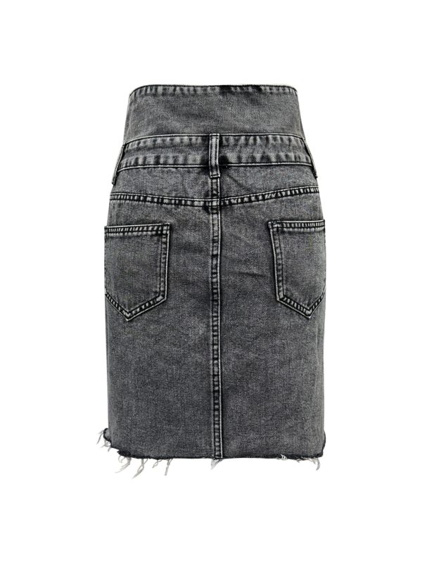 Personality Street Style Double Waist Skirt for Women - Image 3