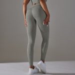 High-Waist Hip Raise Body-Shaping Yoga Pants - Image 2