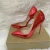 Red 8cm Heel